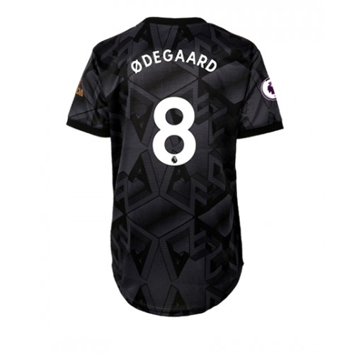 Arsenal Martin Odegaard #8 Bortedrakt Kvinner 2022-23 Kortermet Arsenal Martin Odegaard #8 Bortedrakt Kvinner 2022-23 Kortermet